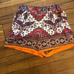 Woman’s silky shorts